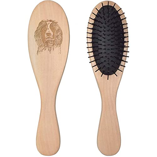 Azeeda Cocker Spaniel Wooden Brush HA00039878
