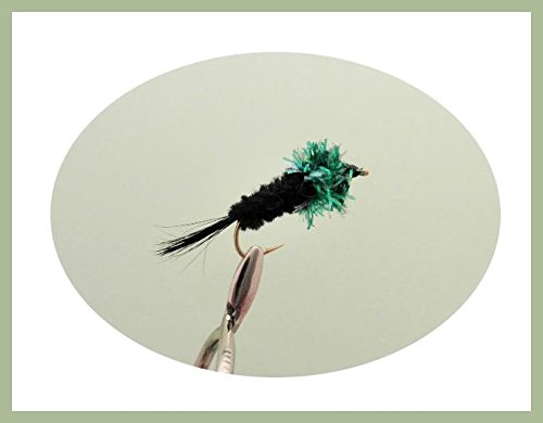 Montana Trout Fishing Flies, 40 Flies, Boxed Set, Mixed Colour, Size 10/12 NBX26 - Image 8