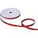 Jillson Roberts Bulk 5/8-Inch Double Faced Satin Ribbon Available in 21 Colors, Red, 100 Yard Spool (BFR0909)