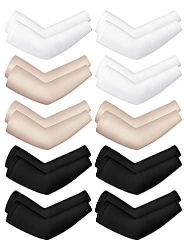 Image of Boao 10 Pcs UV Arm Sleeves Tattoo Cover