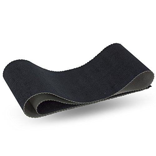 CUBRE TECLADO TERCIOPELO MED: 125X15 Cm. NEGRO