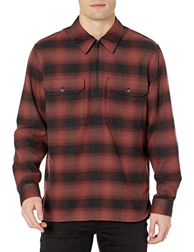 Vince Tonal Plaid Quarter Zip - Pull idéal pour les sorties en ville et le bureau