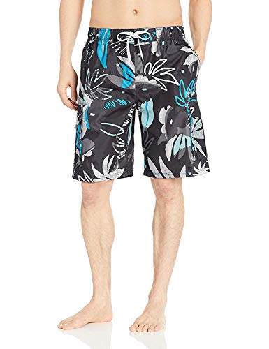 Image of Kanu Surf Men's Big Viper Extended Size Stripe Swim Trunk
