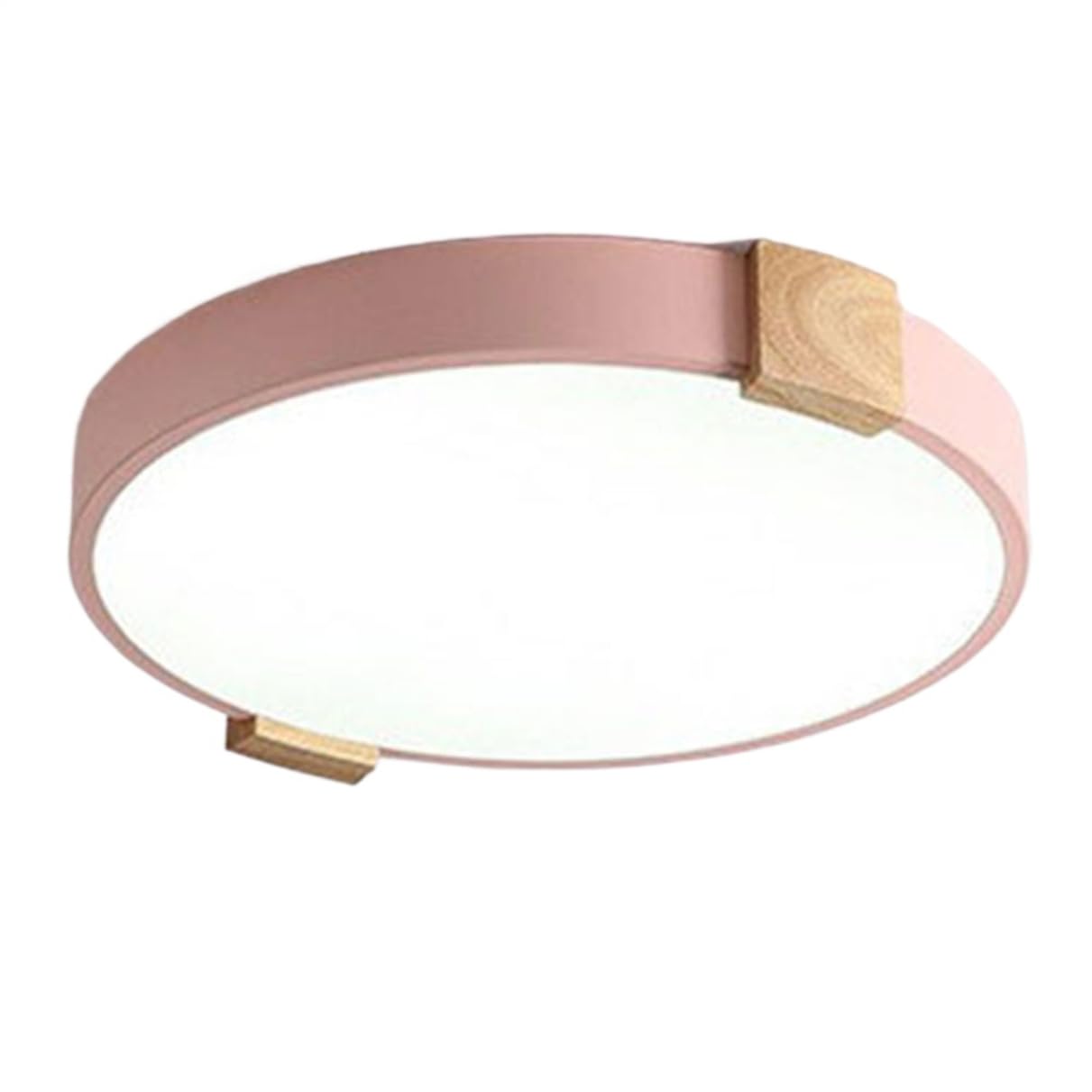 JXYDJH Nordic Danish Style Ceiling Lamps Flush Mount LED Ceiling Light 3CCT Dimmable Bedroom Warm White Fixtures Round Acrylic Panel Shade for Kitchen Hallway Bathroom Office Ceiling Lights