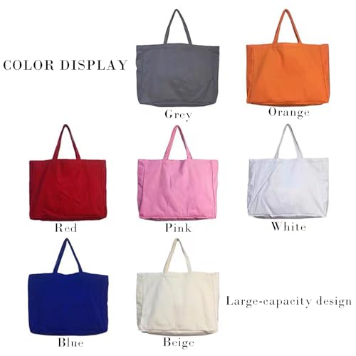 Canvas Tote Bag for Women,Casual Foldable Shoulder Bag,Lightweight Hobo Handbag with Button,Travel Work Gym Christmas2