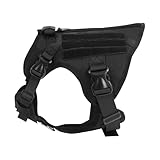 Heavy Duty Pet Vest with Handle, Dog Vest with Chest Strap for Training, Adjustable Dog Vest with Leash for 30-48kg, L Size - Image 3