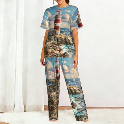 Ensemble de pyjama doux pour femme contre les nuits agitées