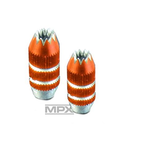 Preisvergleich Produktbild Knüppelgriffe Alu orange Smart SX