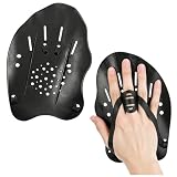 Chuanhylis 1 Paire Plaquette Natation, 14x19cm Pagaies à Main de Natation, Swimming Paddle...