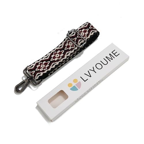 Image of Purse Strap Gold Hardware Replacement Crossbody Bag Strap, Wide Adjustable Shoulder Strap