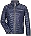 Produktbild MILESTONE Herren Steppjacke aus Lammleder (48, Blau)