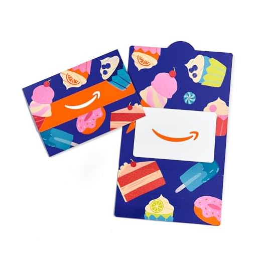 Amazon Physical Gift Card in a Mini Envelope - Delicious Desserts