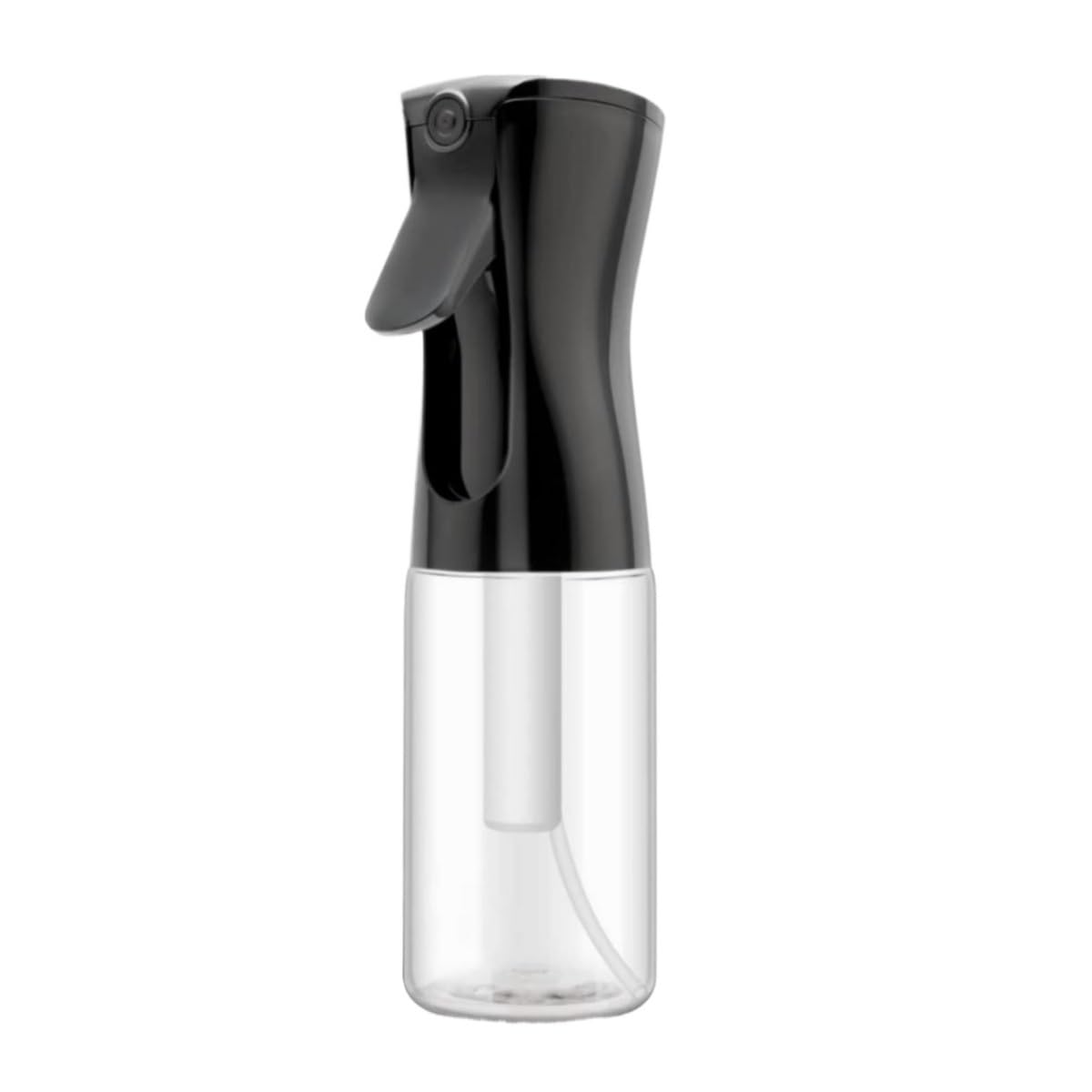 Udhsnjzg Black Spray Bottles 2Pcs 200Ml Continuous Spray Bottles Hairdressing Pressure Sprinkling Bottle Refillable Container(Black)