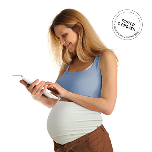 Vest Faixa de barriga segura e saudável para gestantes – M – Branca