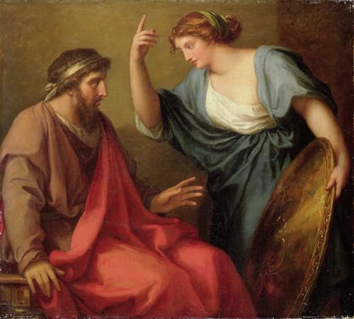 Art Mural Impression Premium d'Angelica Kauffmann Peinture Graffiti 60x90cm