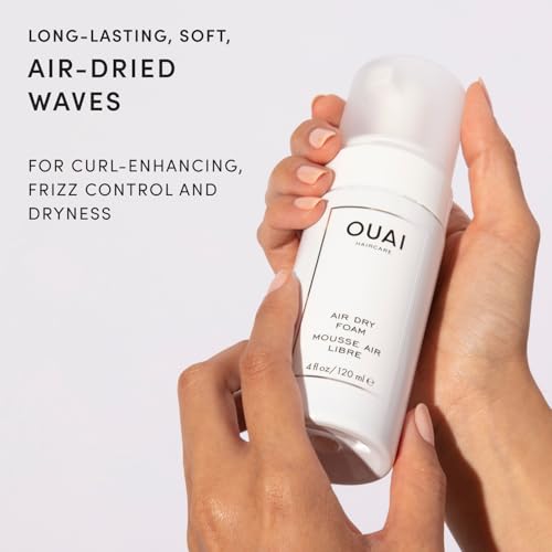 OUAI Air Dry Foam - Hair Mousse for Curly Hair - Image 2