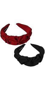 Headbands For Ladies, Wide Headbands For Women, Elastic Knotted Head Wrap, Solid Color Hair Band, Stretchy Turban Headband, Gym Sport Hair Accessories From Hltrading, $1.1 - View #10