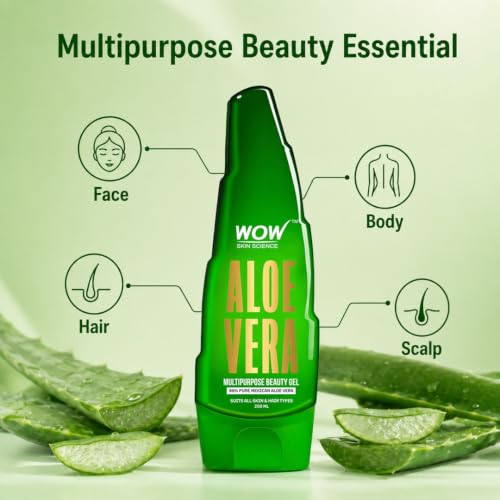 BUYWOW WOW Skin Science Aloe Vera Multipurpose Beauty Gel 250 ml - Image 7