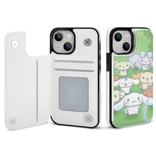 iPhone14 Pro Max用ケース 手帳型 シナモロール 【全機種対応】 アイフォン14 Pro Max用ケース スマホケース 財布型 PUレザー おしゃれ 背面カード収納 スタンド機能 携帯カバー 耐衝撃