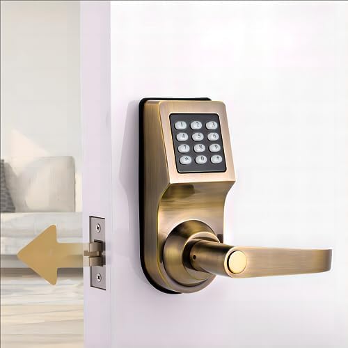 GOODUM Cryptographic Locks, Keyless Entry Locks, Biometric Locks, Numeric Keypads, Door Locks with Handles, Keypad Locks with Handles
