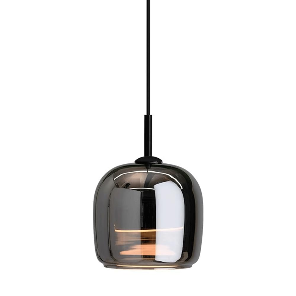 Lampe suspendue LED en verre pour chambre et salle à manger, luminaire chic et moderne