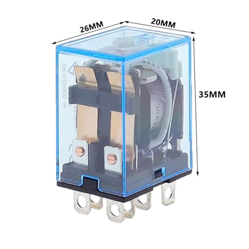 Relais LY2NJ HH62P DPDT 10A 380V pour circuit de commande - 3