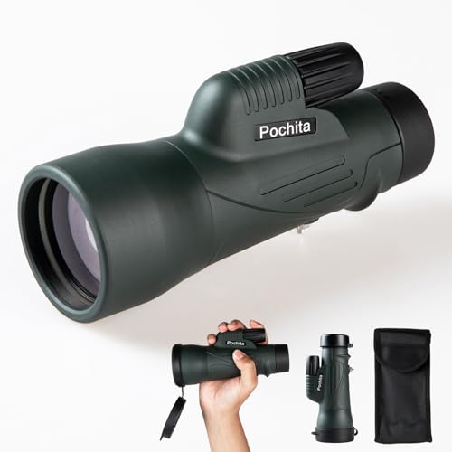 Product Image of the 12x50 HD Monocular Telescope for Adults - Professional Grade BAK4 Prism & FMC Lens | IPX7 Waterproof, Compact Design for Bird Watching, Hunting, Concerts & Stargazing