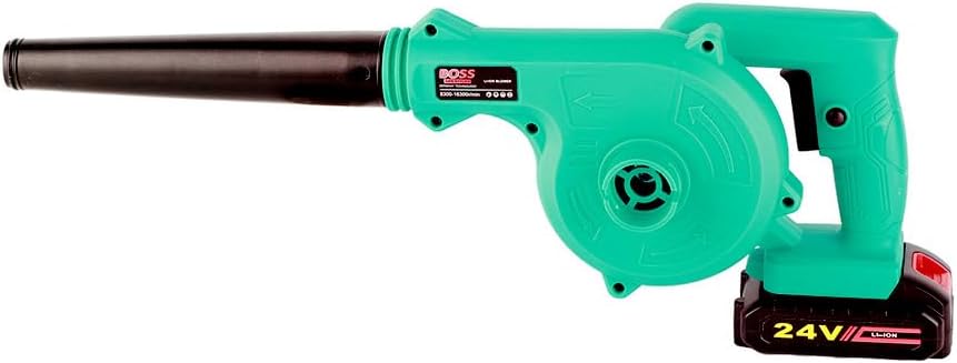 Leaf Blower Cordless, 24V Powerful Electric Leaf Blower, 2 Mode Switching, 1300 mAh Lightweight Battery Powered Leaf Blowers for Lawn Care, Patio, Dust, Blowing Leaves