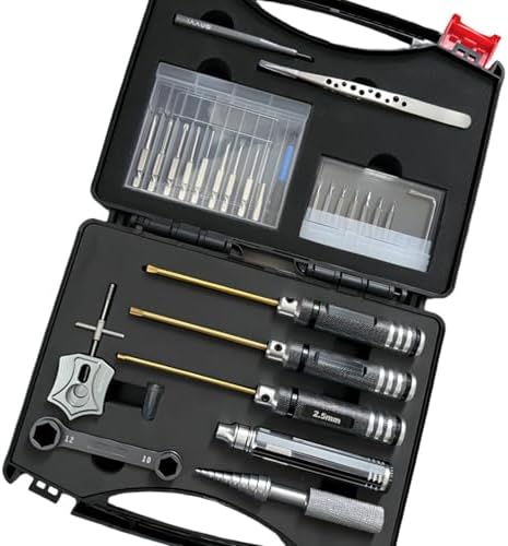 Fishing Reel Maintenance Kit - Water Drop Wheel, Drum Wheel Wrench, Bearing Push Rod, Hook Repair Tools, Disassembly & Modification Set for Anglers