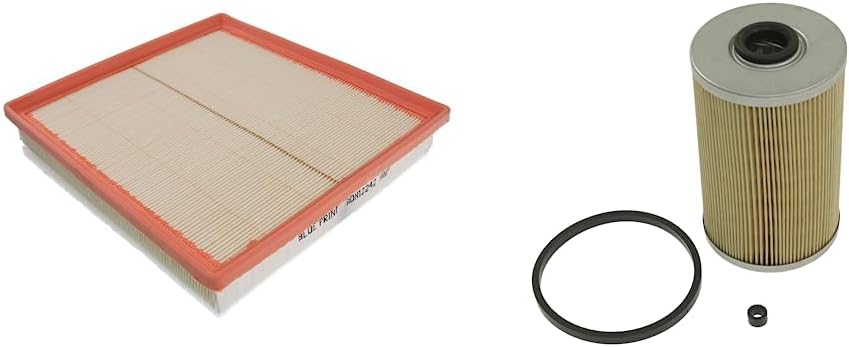 Blue Print ADN12242 Air Filter, pack of one & ADN12327 Fuel Filter with seal rings, pack of one