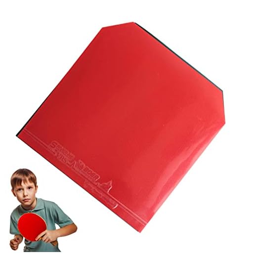 borracha tênis mesa,Raquetes tênis mesa profissionais borracha | Esponja borracha tênis mesa vermelha ou preta para iniciantes Hulzogul