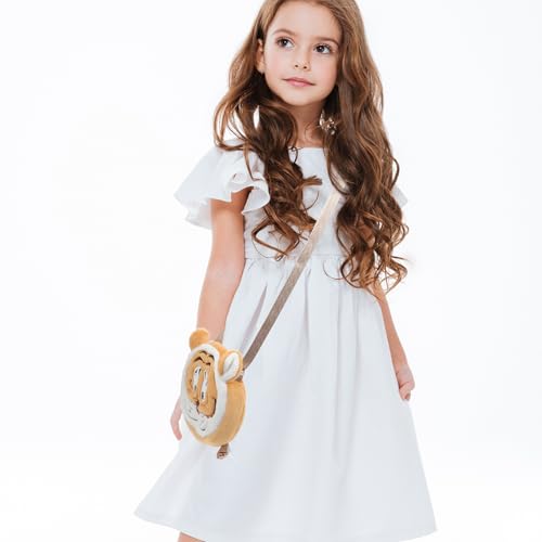 Bolso bandolera para niños con diseño de felino ideal para la escuela y paseos 3