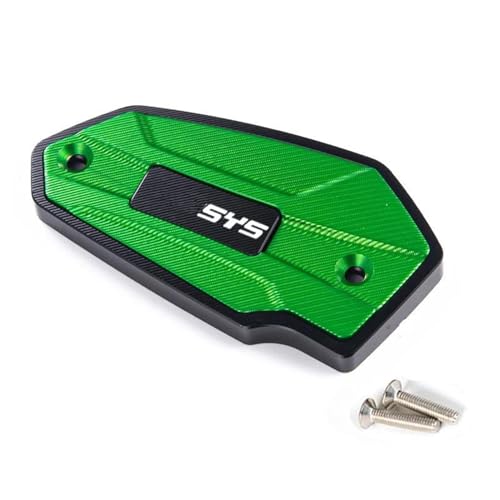 Tapa depósito líquido frenos delantero premium color oro para motos Kawasaki S650 2007-2019 4