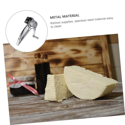 Rallador de Queso de Acero Inoxidable LIFKOME Giratorio miniatura 7