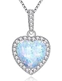 Love Engraved Heart Necklace Purple Cubic Zirconia CZ Pendant Jewelry Simulated Diamond