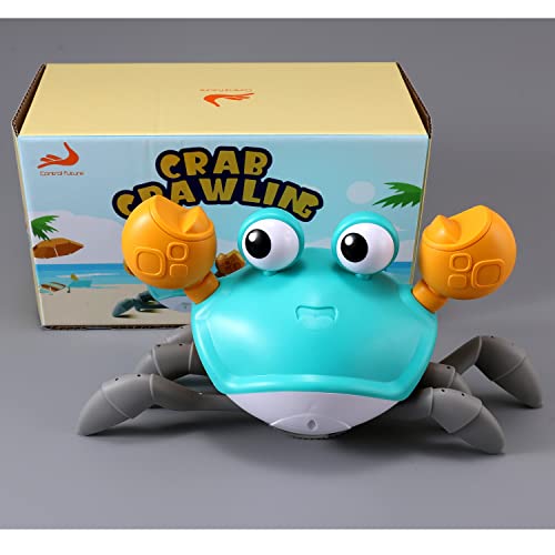Crawling Crab Baby Toys 6–12 Months, Tummy Time Toys for Babies with Music and Lights, Interactive Infant toy for Crawling, Walking and Early Development, 1st Birthday Gift for Toddlers 1–3 by control future - Image 8
