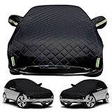 Funda Coche Exterior Antigranizo para Jeep Wrangler TJ 1996-2006,Lona Coches Antigranizo Impermeable Respirable Cubre Accesorios Personalizable Protección Anti UV Lluvia Nieve J19