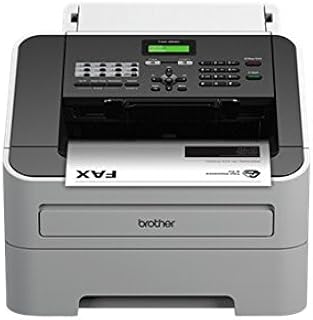 Brother – Faxgerät (Laser, Fein, Foto, Standard, Superfein, 33,6 Kbit/s, 300 x 600 dpi, 20 cpm, 99 Kopien) schwarz, grau, Dutch Version