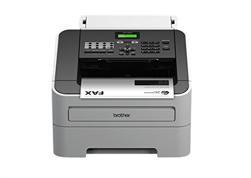 Brother – Faxgerät (Laser, Fein, Foto, Standard, Superfein, 33,6 Kbit/s, 300 x 600 dpi, 20 cpm, 99 Kopien) schwarz, grau, Dutch Version