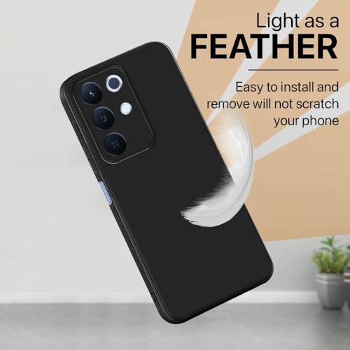 Image of Back Cover for Realme 15x 5G / C85 5G / Narzo 90x 5G | Full Camera Protection | Premium Liquid Silicon Case | Flexible Bumper Case for Realme 15x 5G / C85 5G / Narzo 90x 5G (Black)