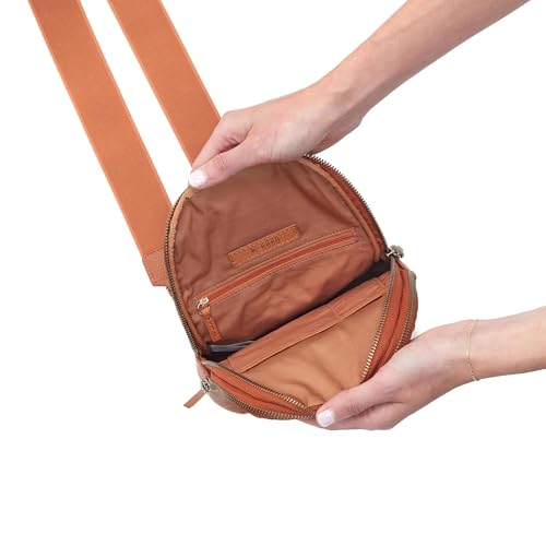 Image of HOBO Cass Leather Sling Bag for Women