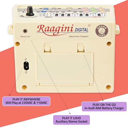 Raagini Digital, Electronic Tanpura by Sound Labs