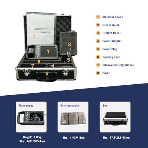 Generic RS-M6 Portable Veterinary Ultrasound Scanner 5.7 Inch Led Display thumb #6