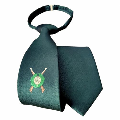 Cravate de protection ADAMANT vert foncé pour club de tir XXL
