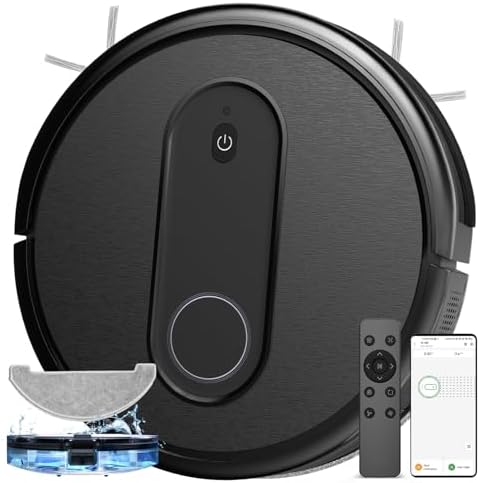Robot Vacuum Cleaner with Mop Function 2 in 1, Vacuum Cleaner Rob...