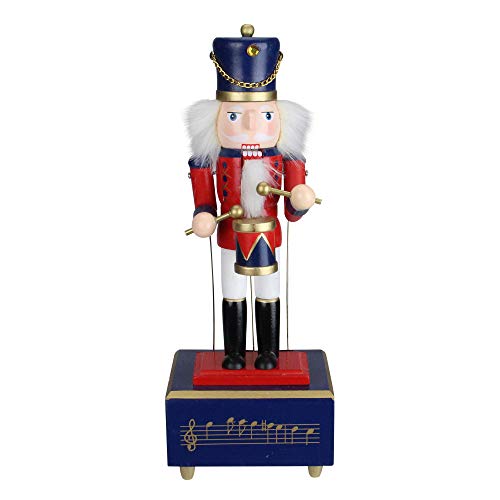 Northlight Nutcracker Drummer Animated and Musical Christmas Figure - 12