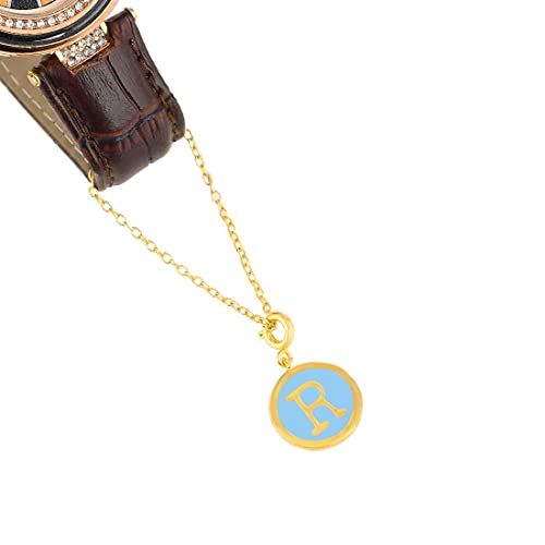 Alphabet R Enamel Charm