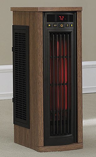 Duraflame 5HM7000-PO78 Portable Electric Infrared Quartz Oscillating Tower  Heater, Oak : Amazon.in: Home u0026 Kitchen