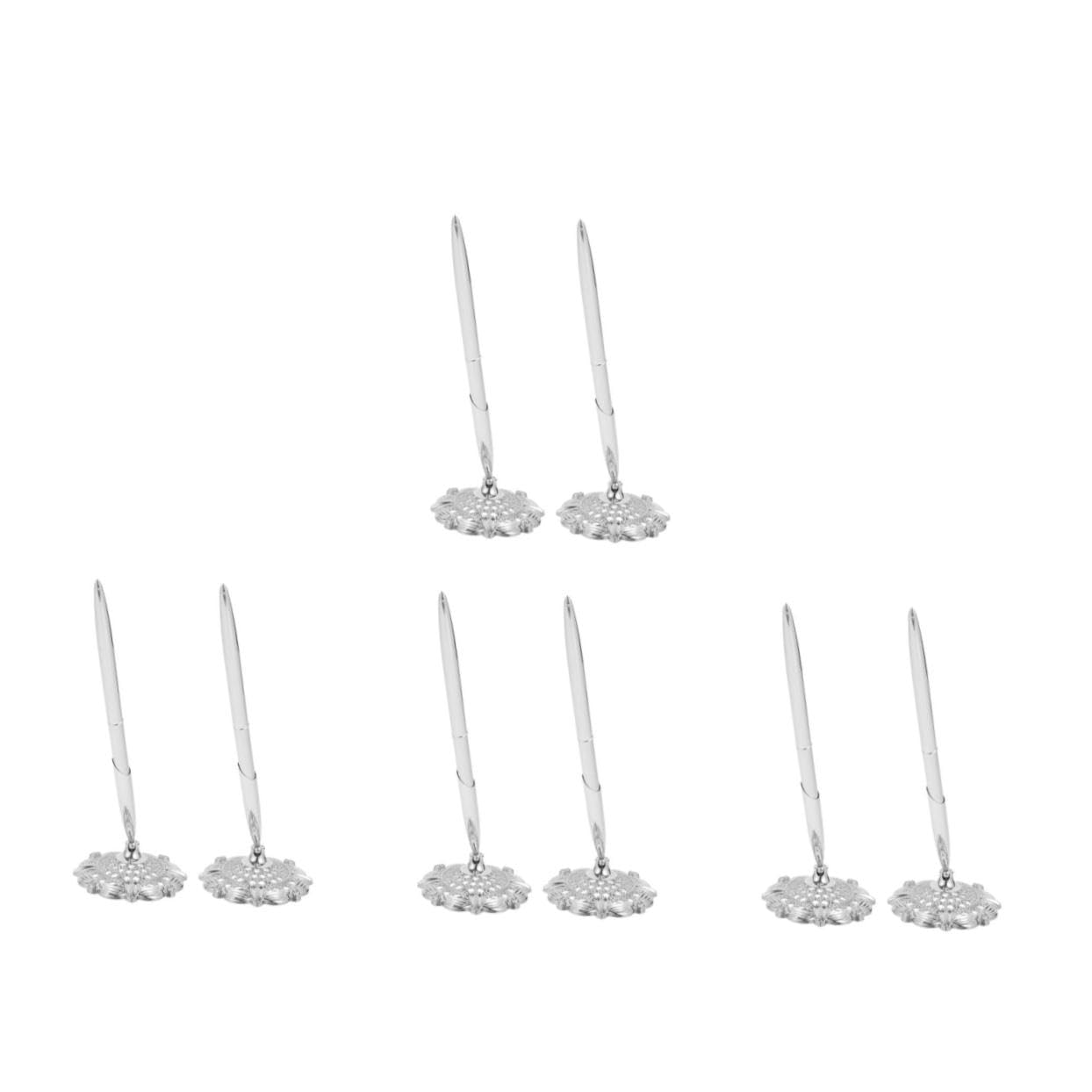 8stücke Metall Kugelschreiber Für Büro Und Bank Schreibgeräte Mit Komfortablem Design Für Geschäftsverhandlungen Und Konferenzen Und Langlebig