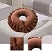 OIIBWQ Face Down Pillow, Face Cradle, Massage Headrest for Bed Prone Down, Support Equipment for, Brown